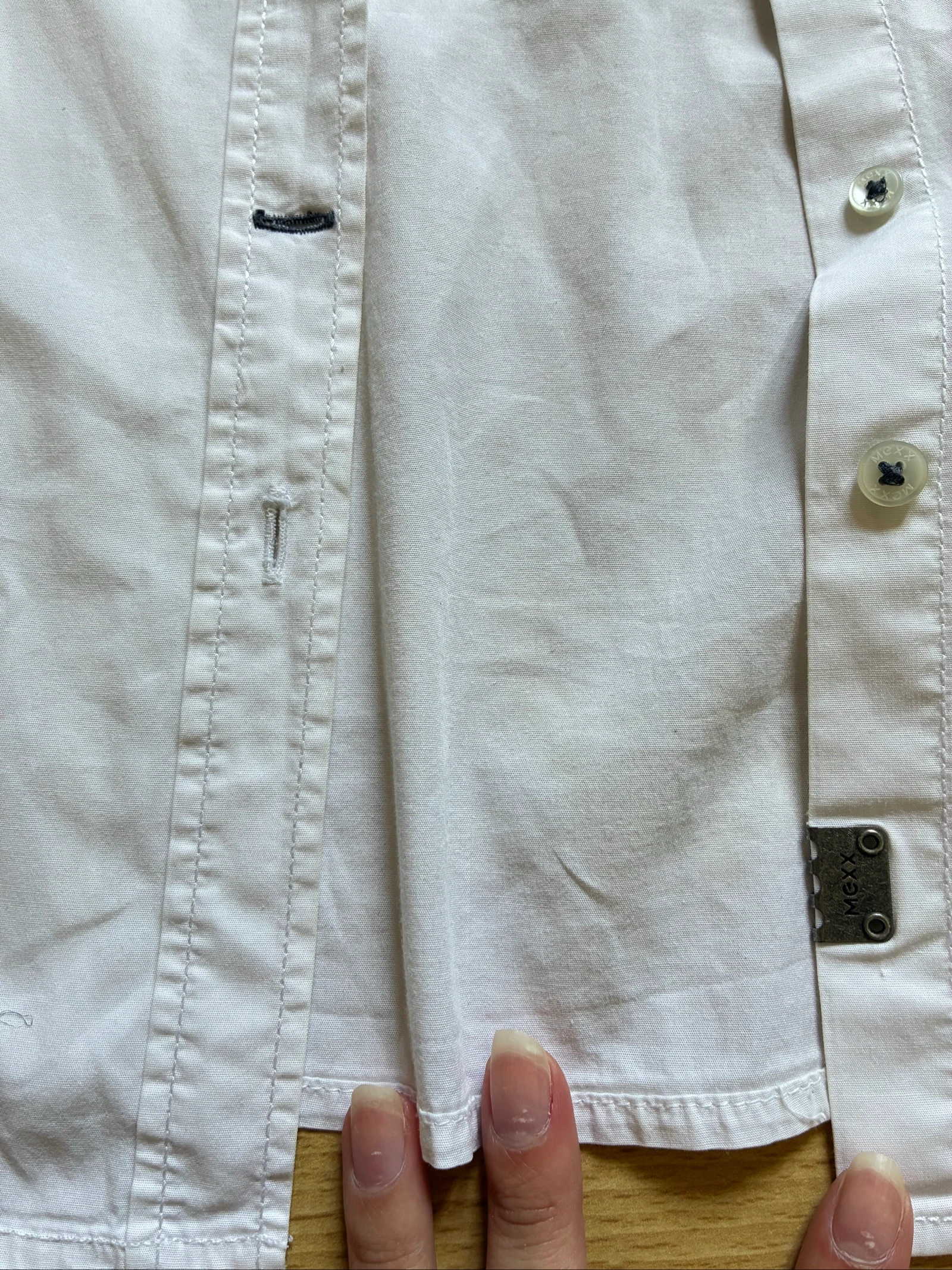XXS women's fitted shirt old money style – photo 7